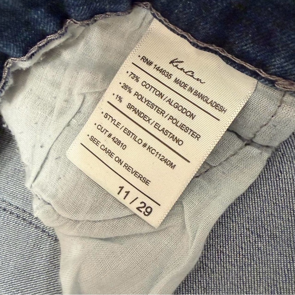 KanCan Tessa Mid Rise Super Skinny Denim Jeans Women’s 11/29 Classic Minimalist - Picture 2 of 7